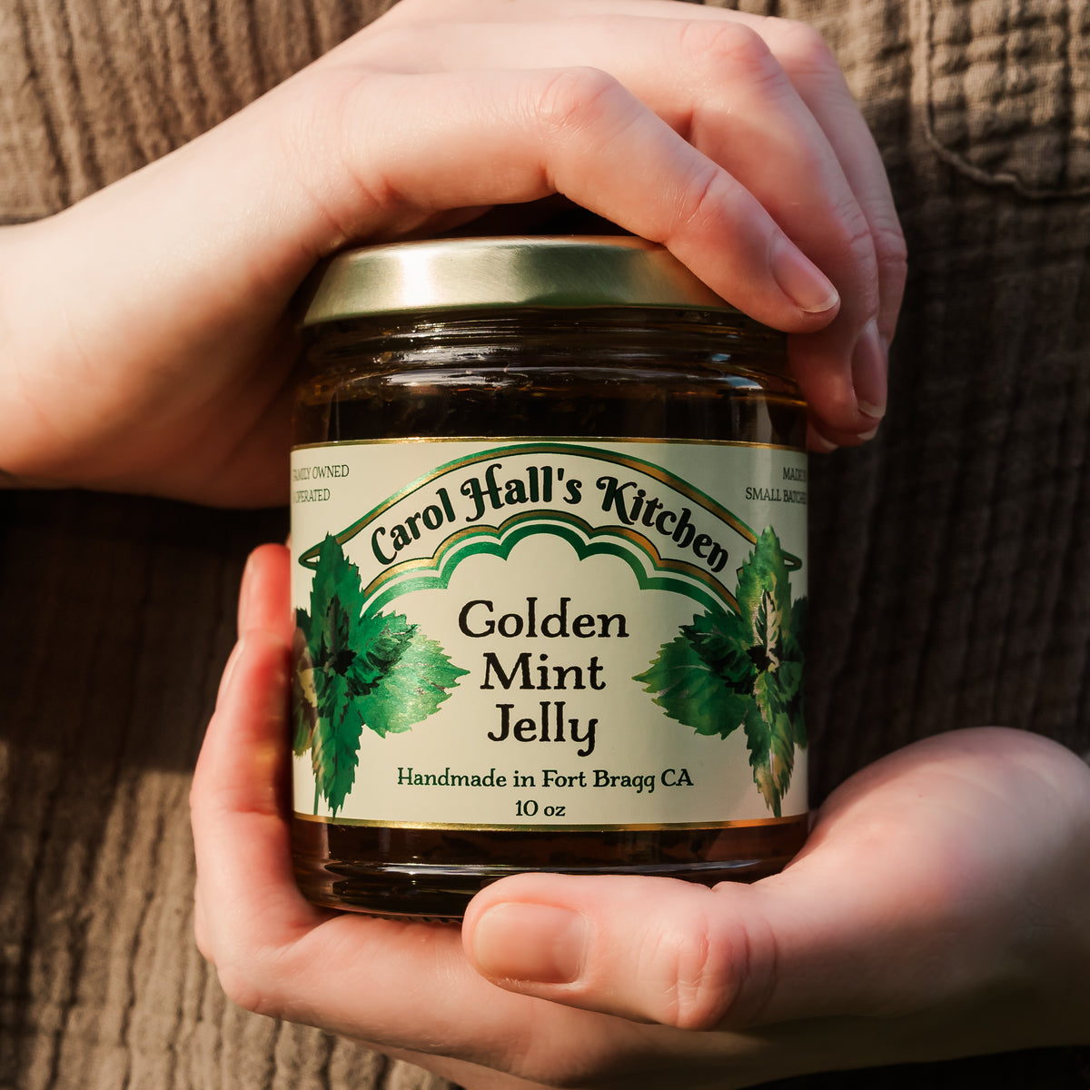 Golden Mint Jelly – Carol Hall's Kitchen