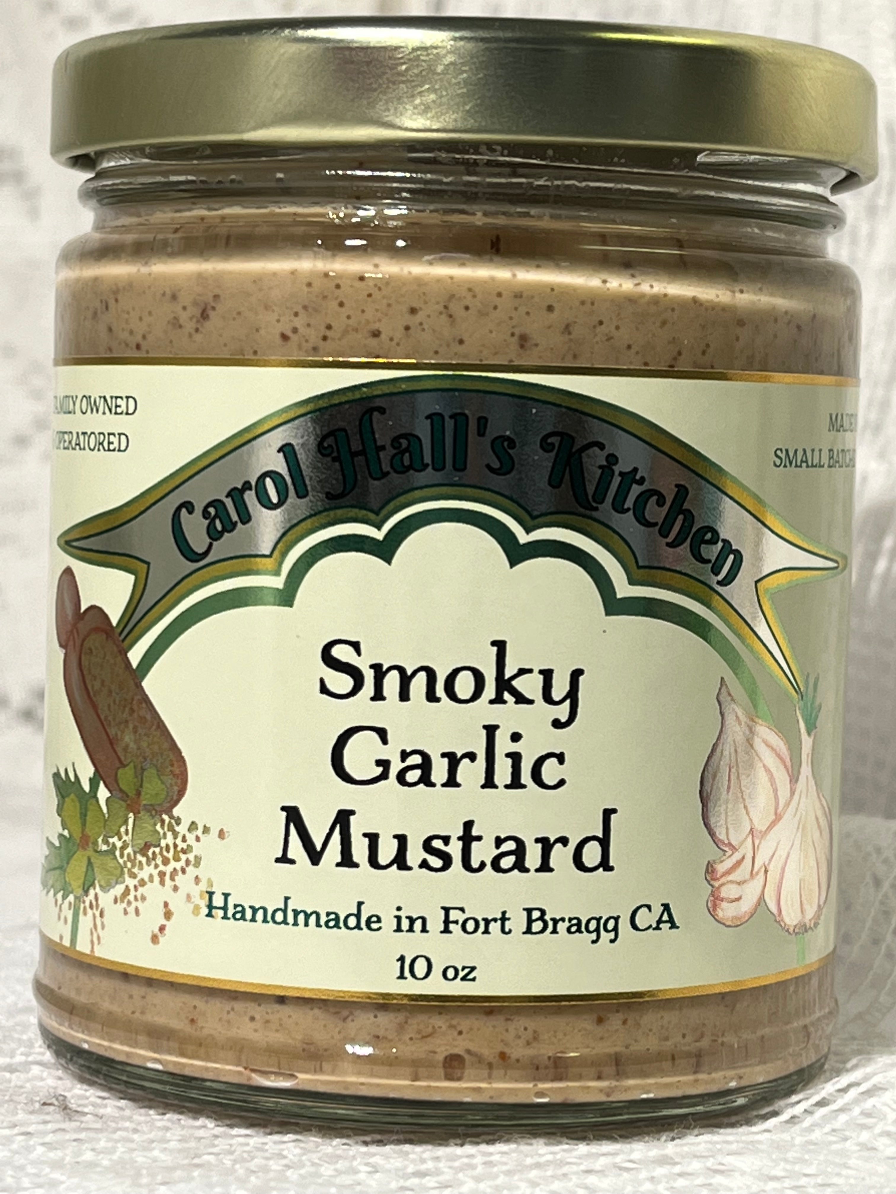 Smoky Garlic Mustard